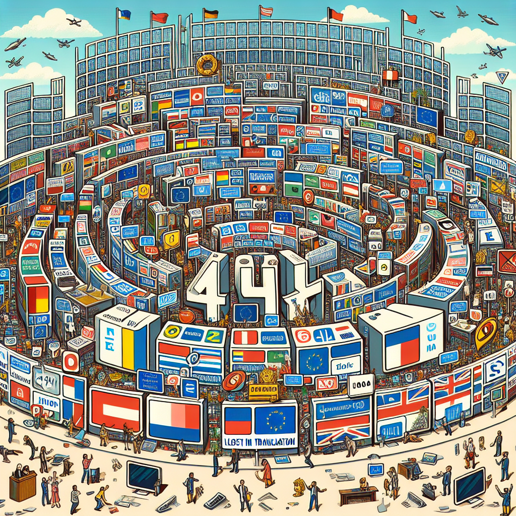 EU Parliament’s 404 Error: Lost in Translation Across 24 Languages