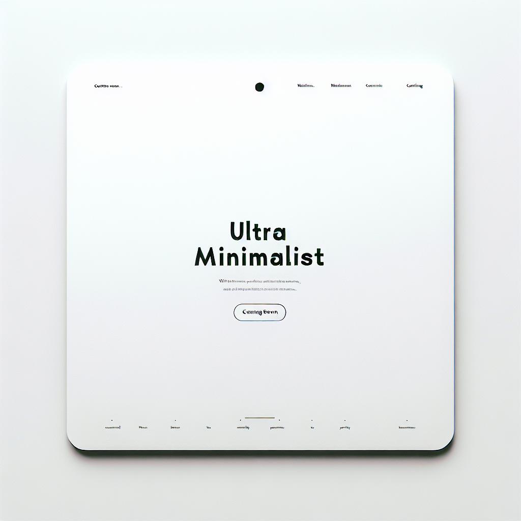 Website Publishes Nothing, Accidentally Masters the Art of Minimalism